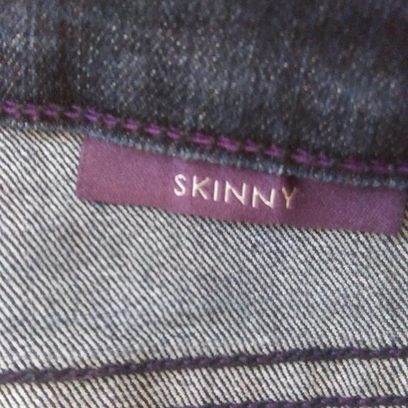 Not Your daughters Jeans skinny  embellished back pockets Made in USA  12 - Picture 5 of 16